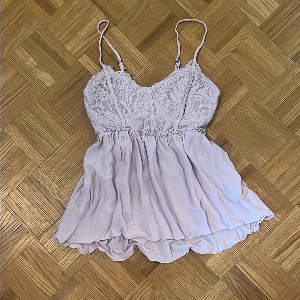 Xhilaration Lavender Lace Camisole